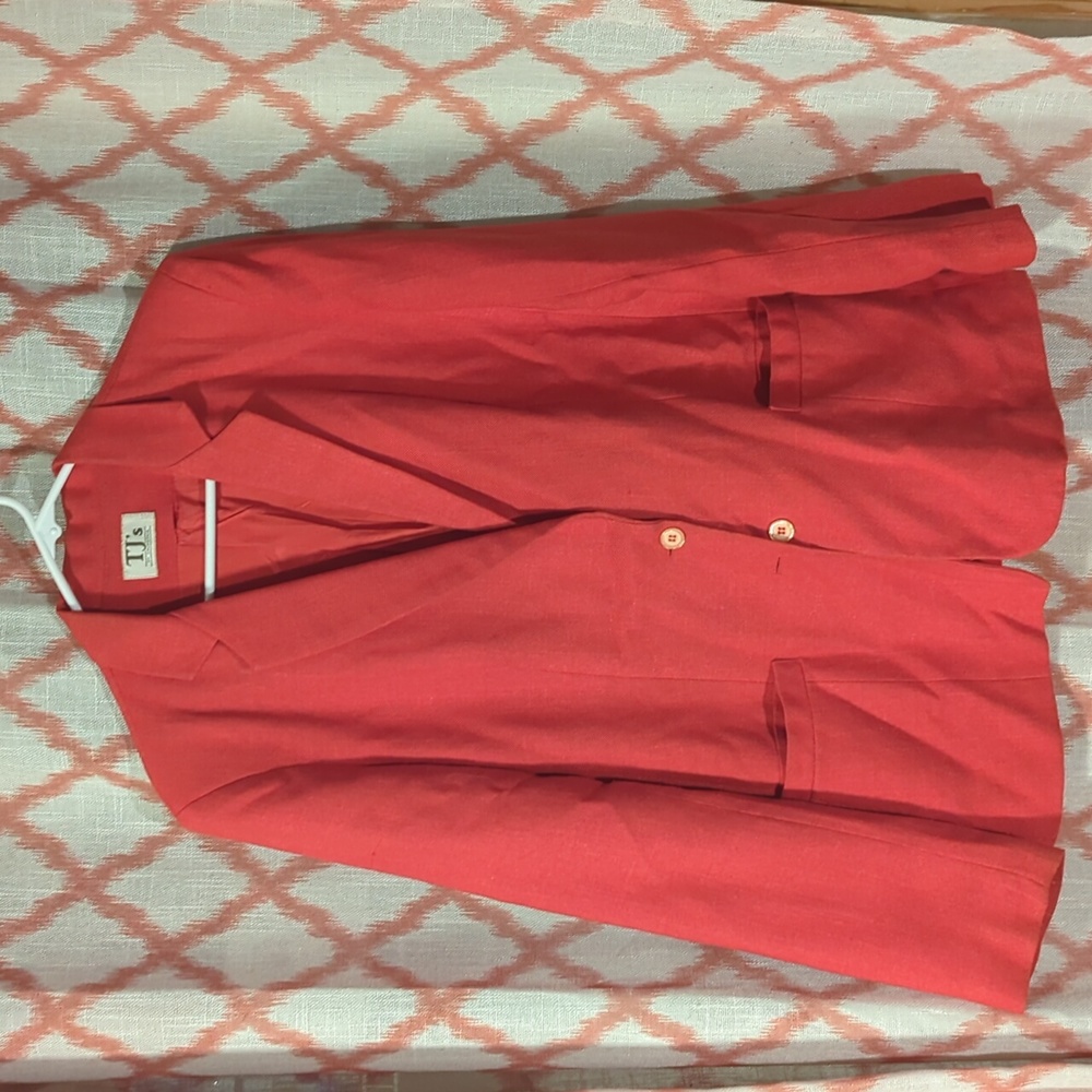 Women's Red Blazer